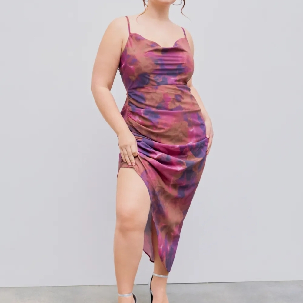 Elegant Multicolor Women's Dress